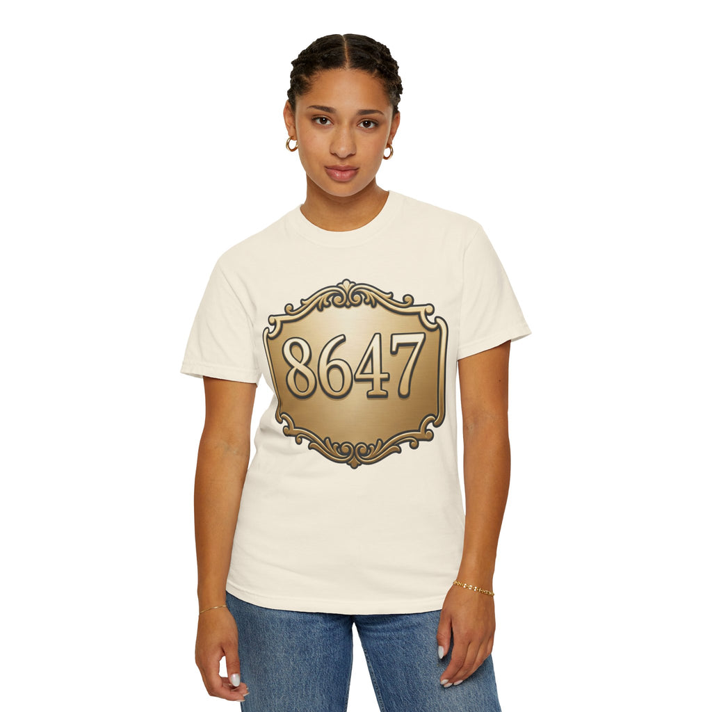 "8647" Unisex Garment-Dyed Tee