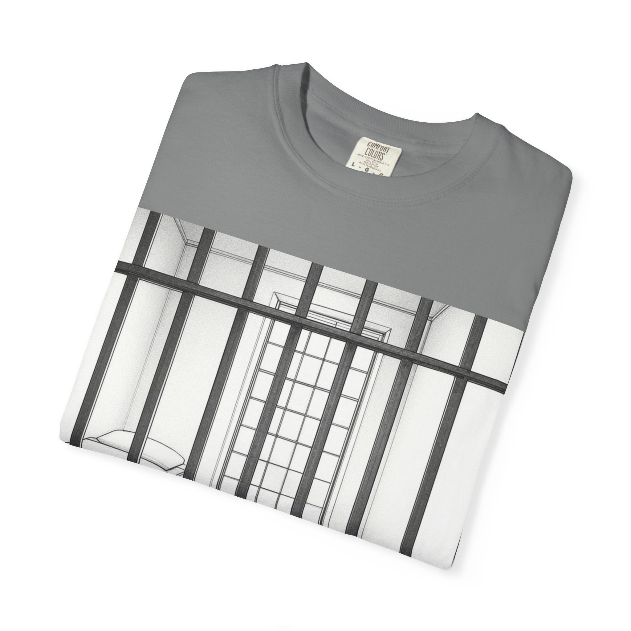 "86-47 Jail Cell" Unisex Garment-Dyed T-shirt