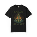 "Sailor at Heart" Unisex Garment-Dyed T-shirt