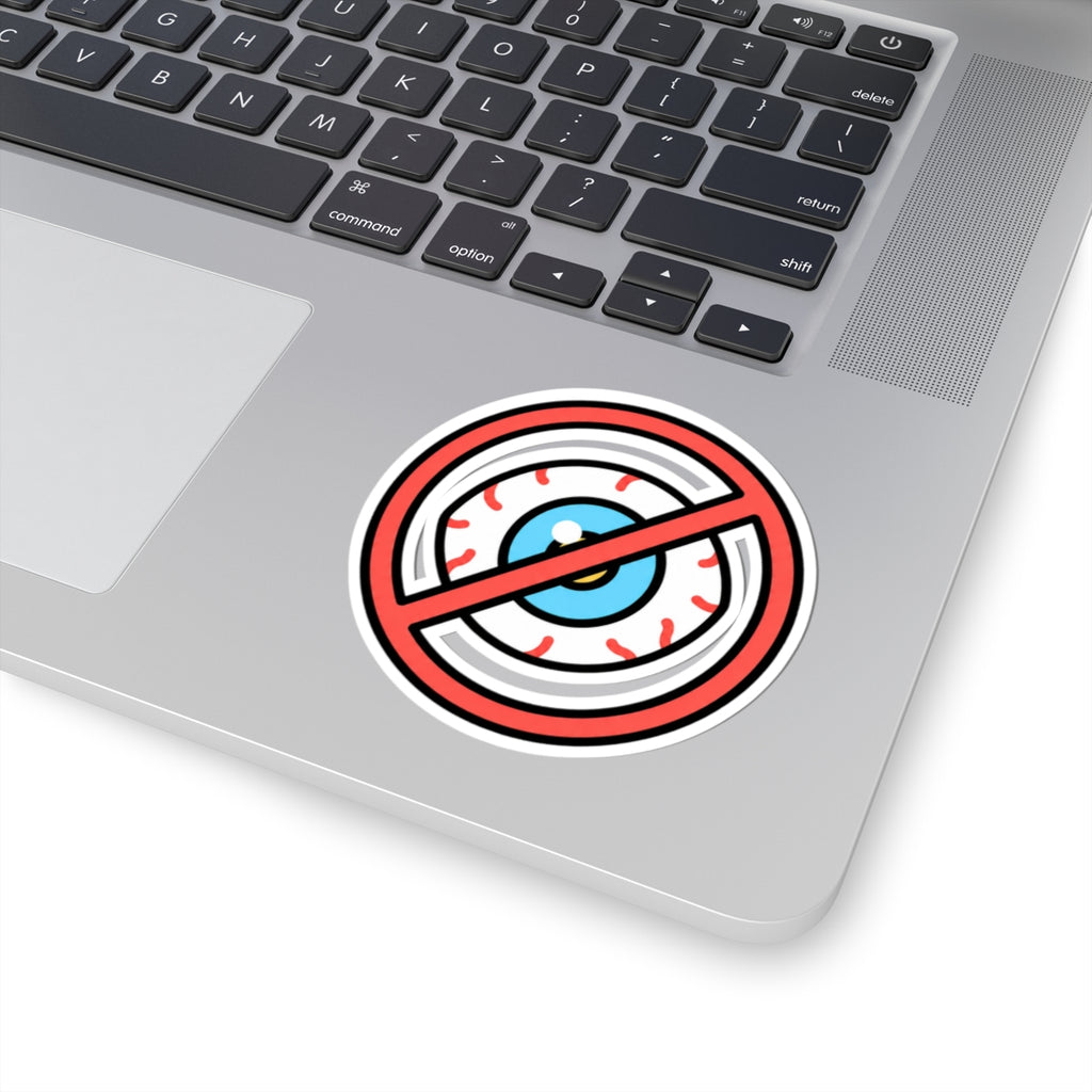"Eye Contact Policy" Sticker