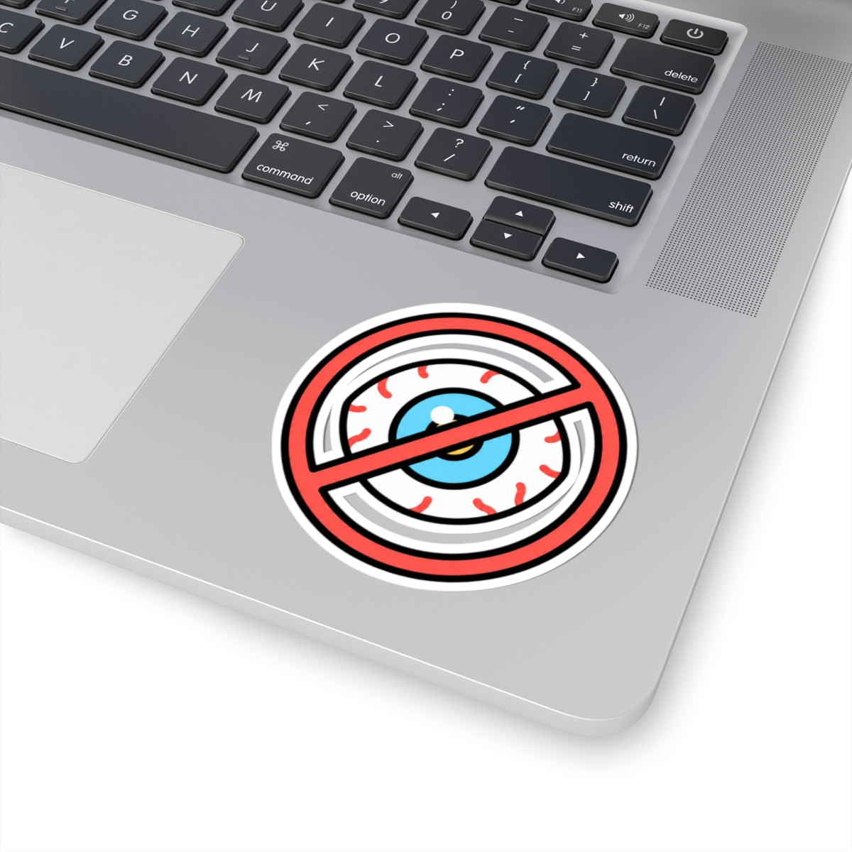 "Eye Contact Policy" Sticker