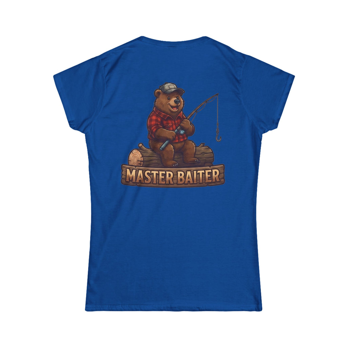 Color: Royal | Bear Master Baiter Women's Tee