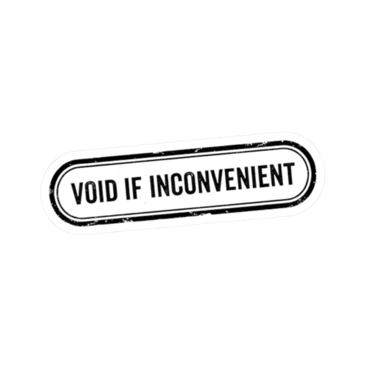 "Conditionally Certified" Sticker
