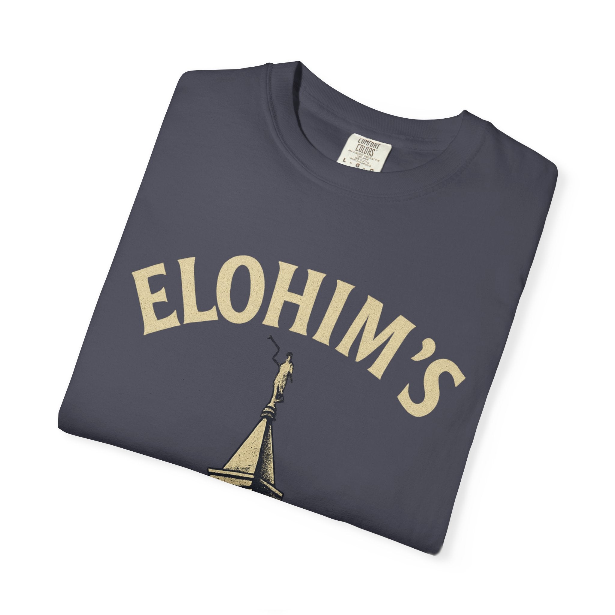"Elohim's Favorite Apostate" Unisex Garment-Dyed T-shirt