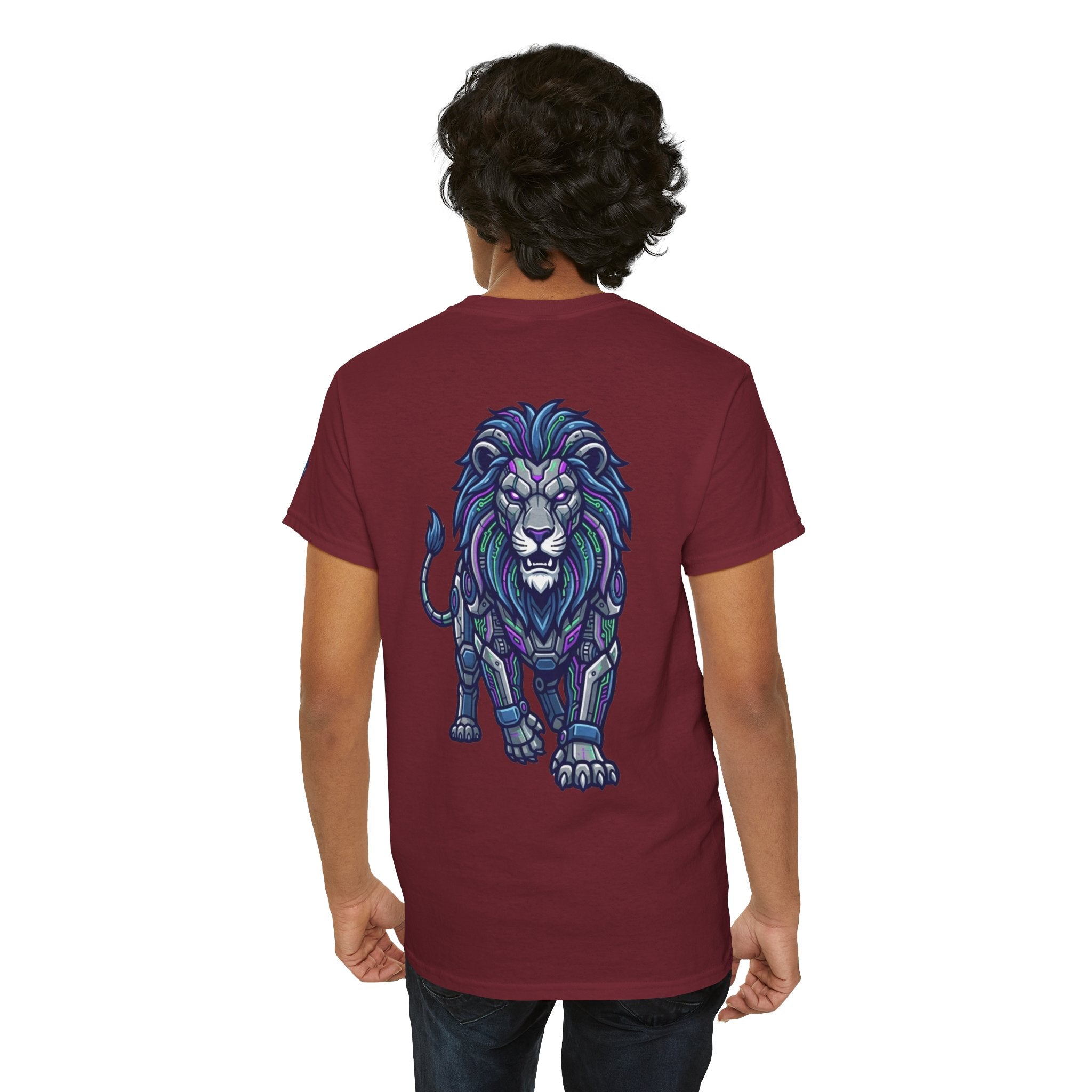 "Cyber Lion" Premium Graphic Tee