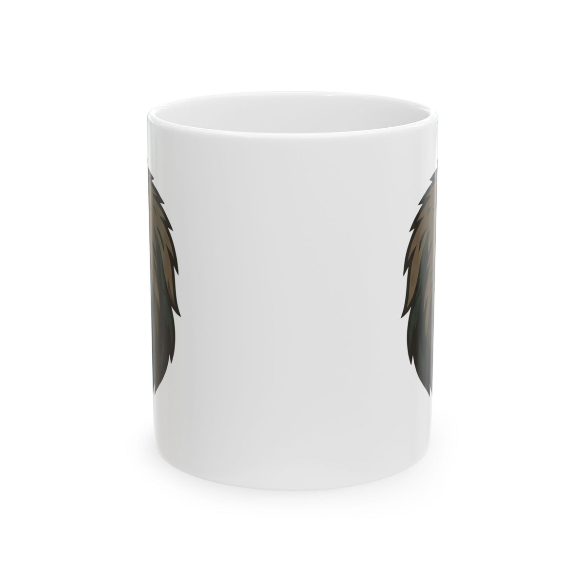 "Mapinguari (Amazon Rainforest)" White Ceramic Mug — Graphic