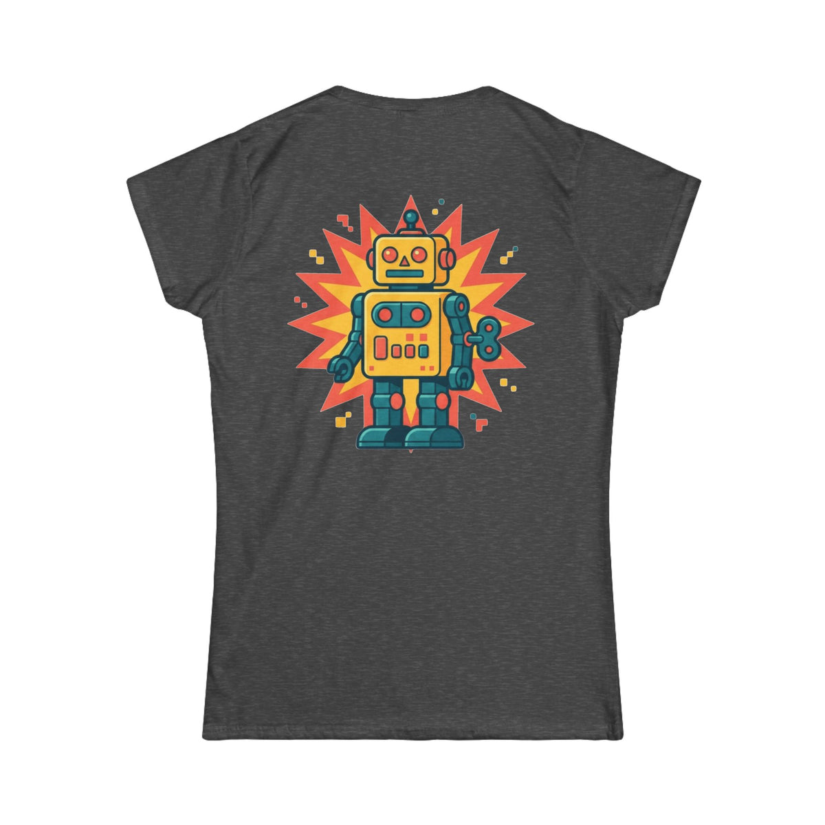 Color: Dark Heather | Toy Robot Women's Tee