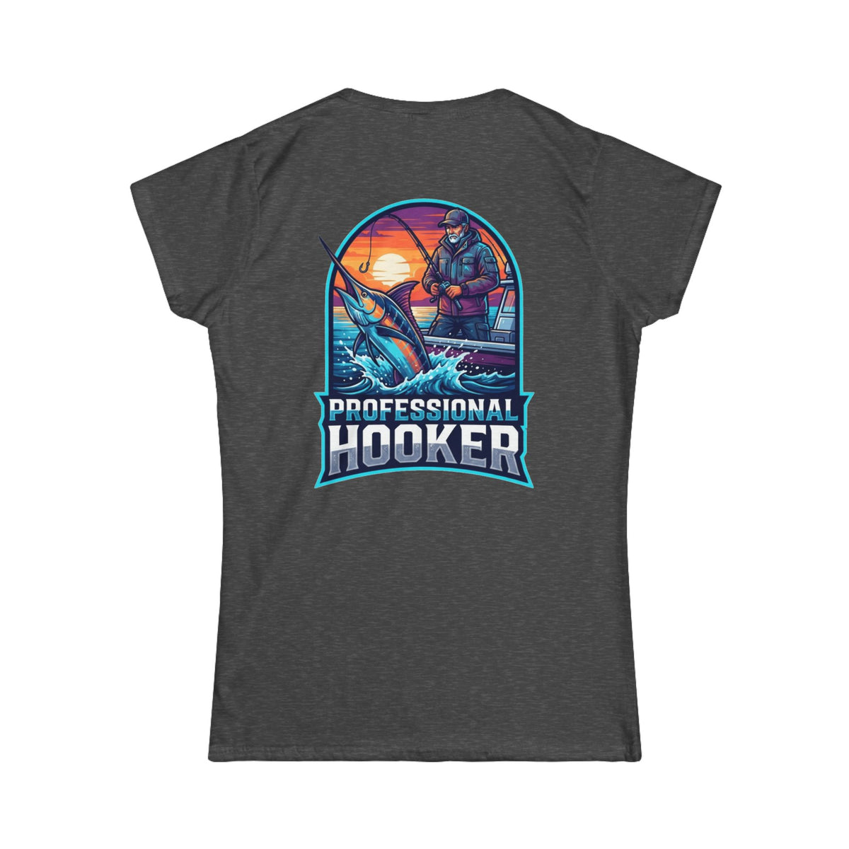 Color: Dark Heather | Professional Hooker Women's Tee
