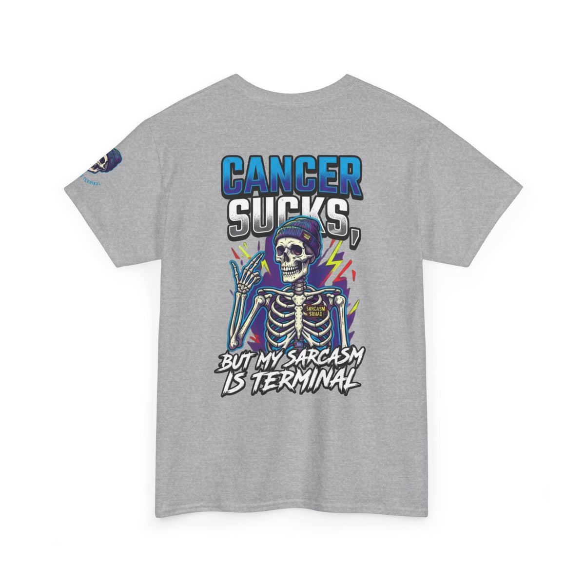 Cancer Sucks But My Sarcasm Is Terminal Premium Graphic Tee
