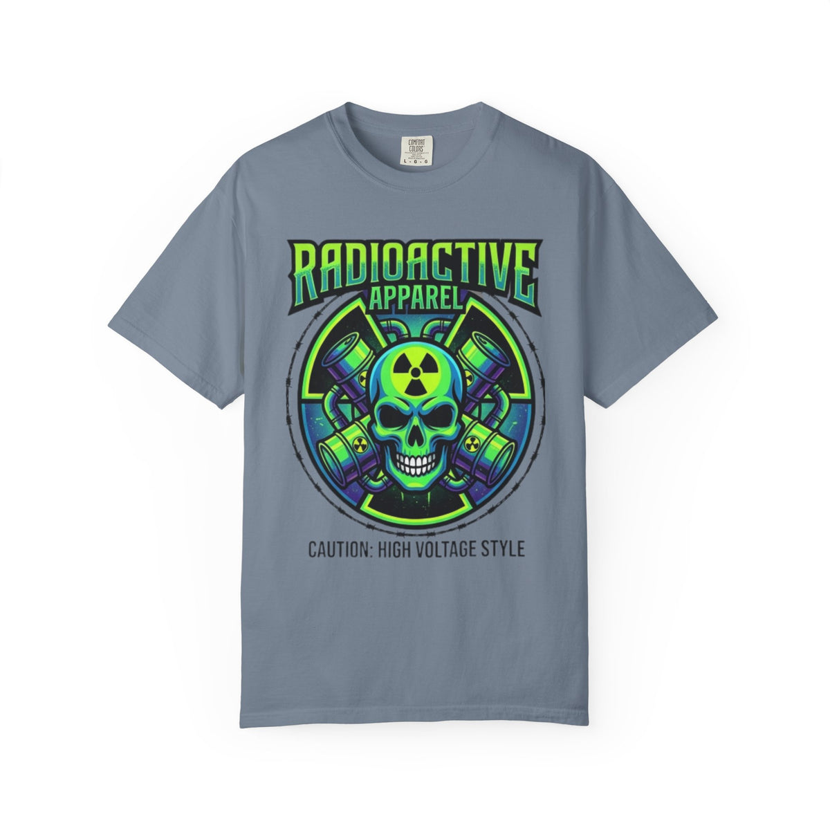Color: Blue Jean | Radioactive Apparel Unisex Garment-Dyed Tee