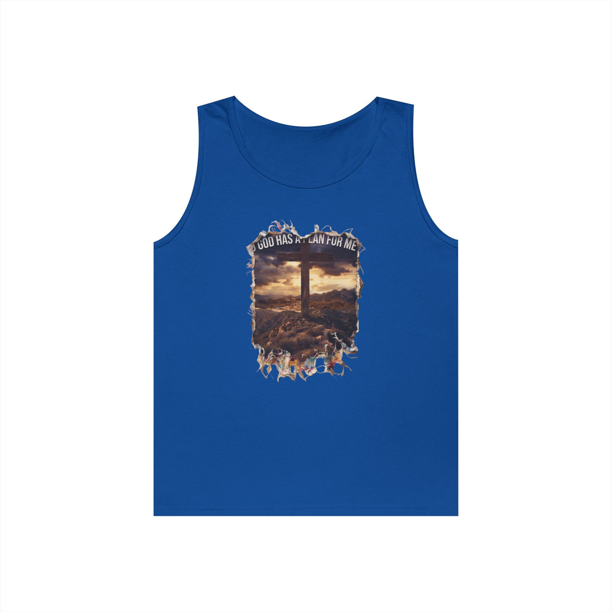 "God Has A Plan For Me" Tank Top