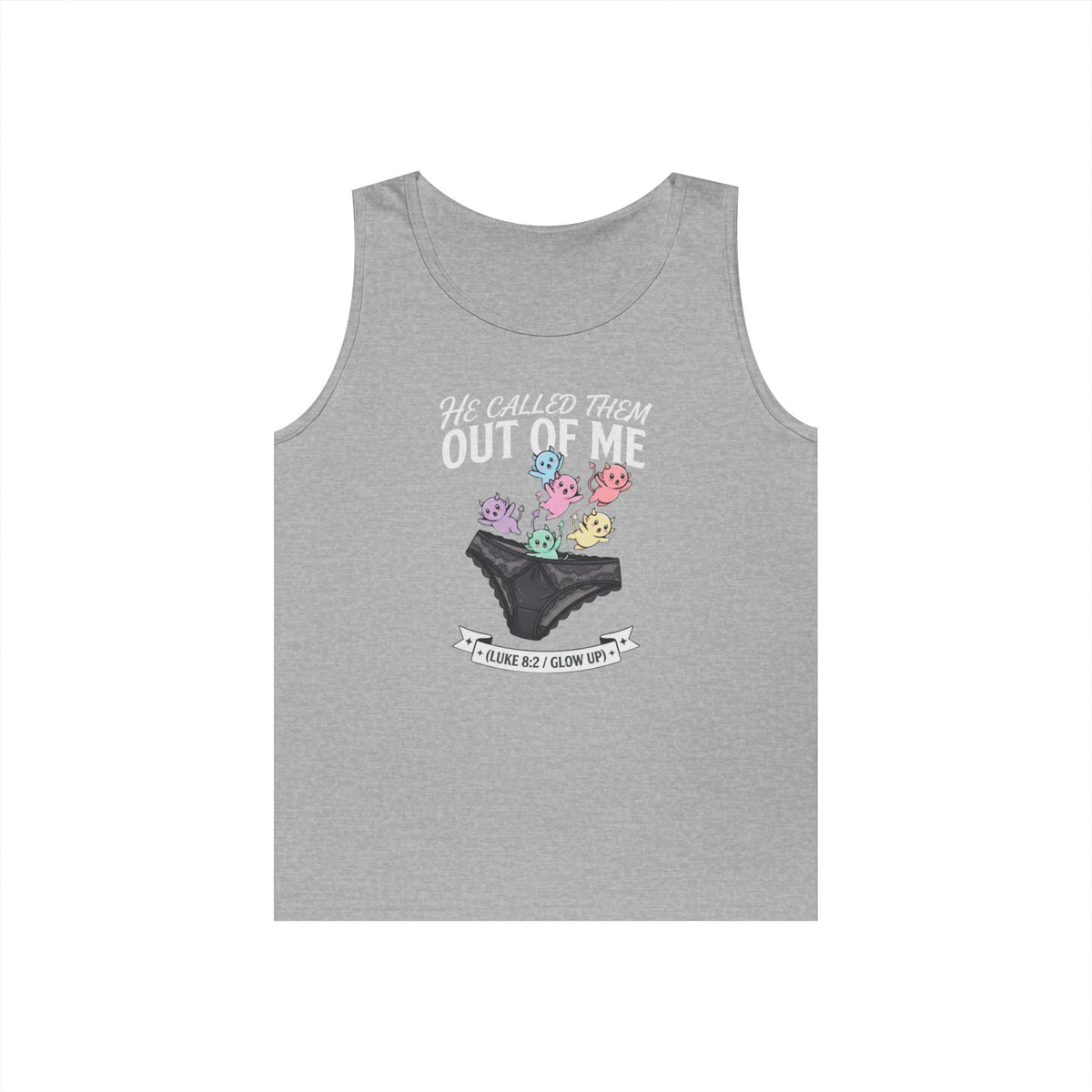 "Good Book Series He Called Them Out Of Me" Tank Top