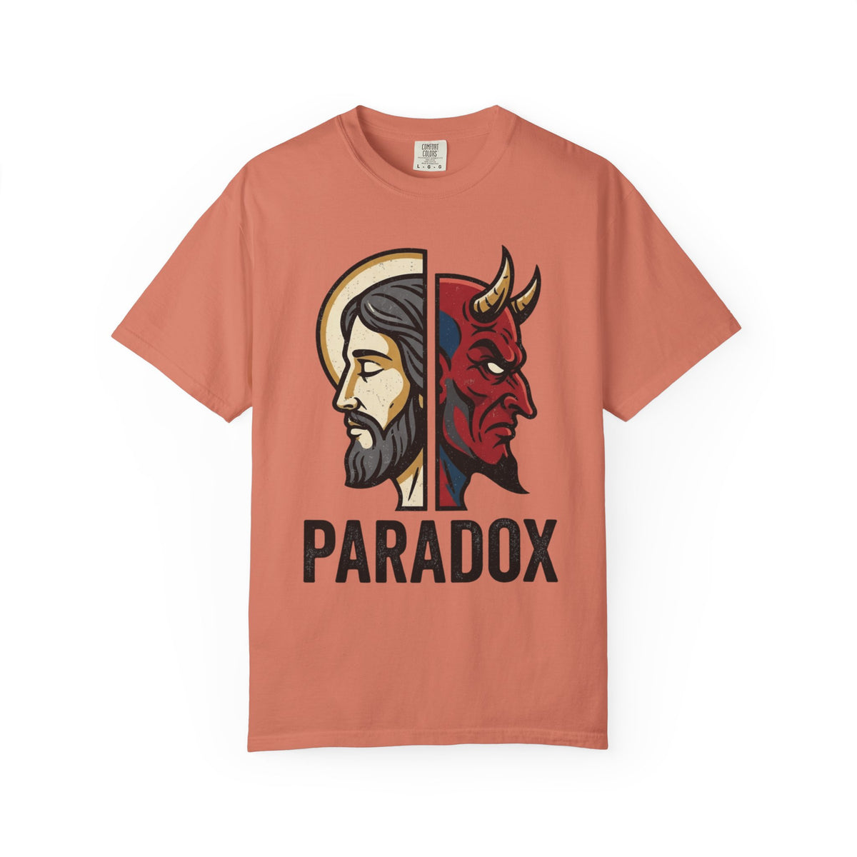 Color: Terracotta | Paradox Unisex Garment-Dyed Tee