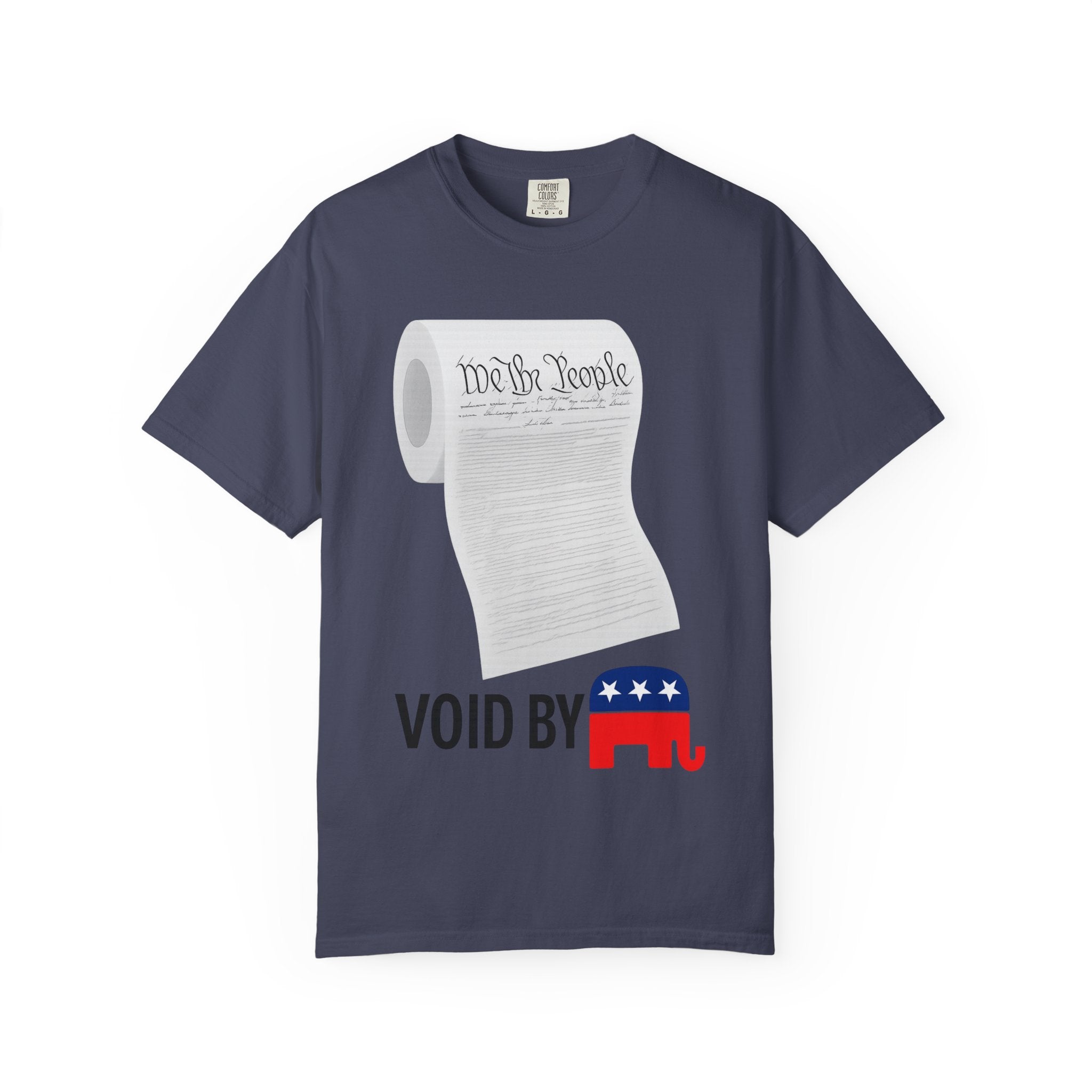"Constitution Toilet Paper" Unisex Garment-Dyed T-shirt