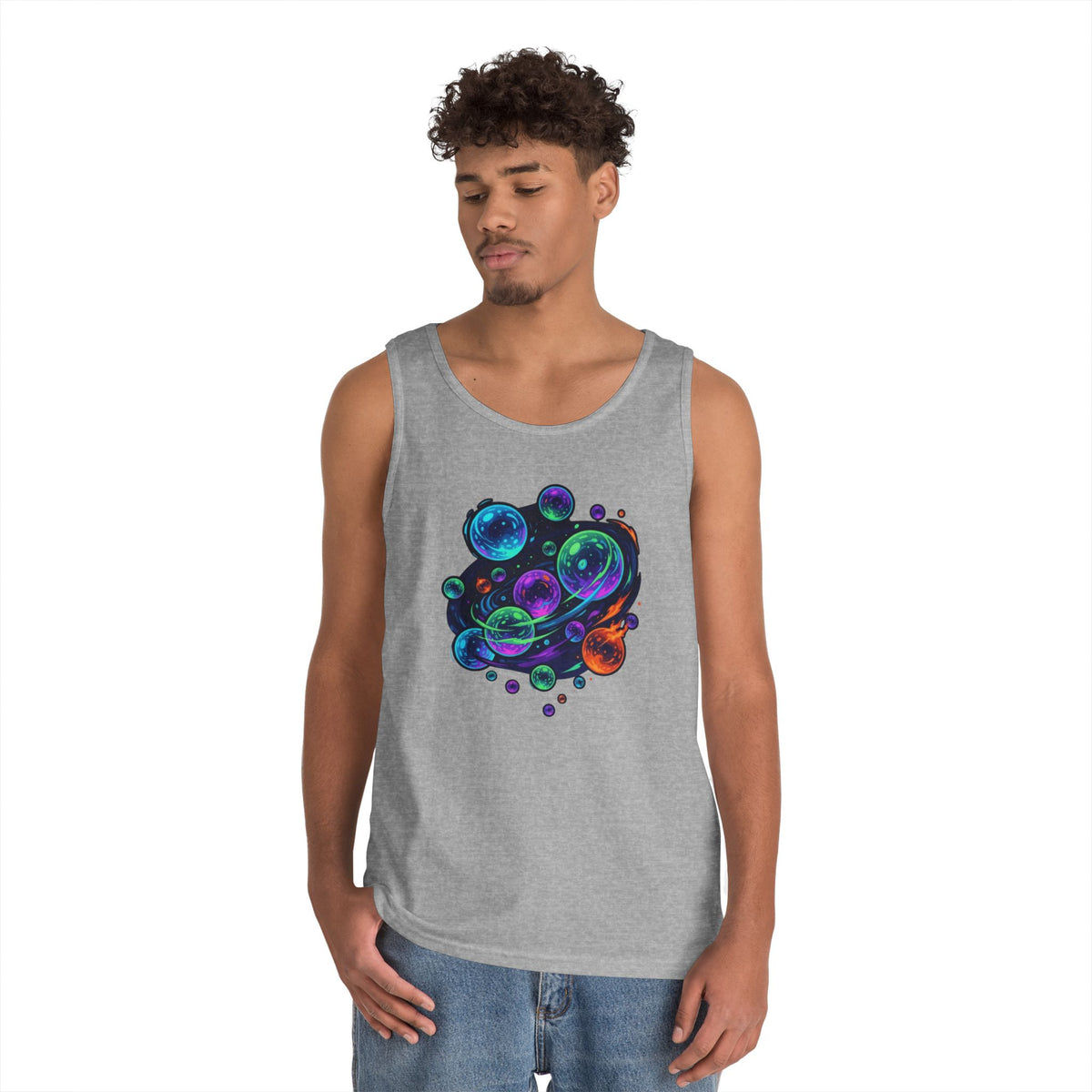 Color: Sport Grey | MinMin Lights (Australian Folklore) Tank Top