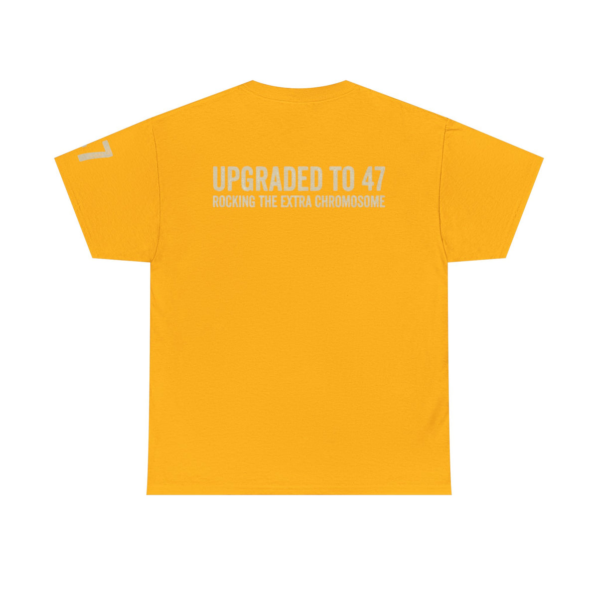 Color: Gold | 47 Chromosomes Premium Graphic Tee