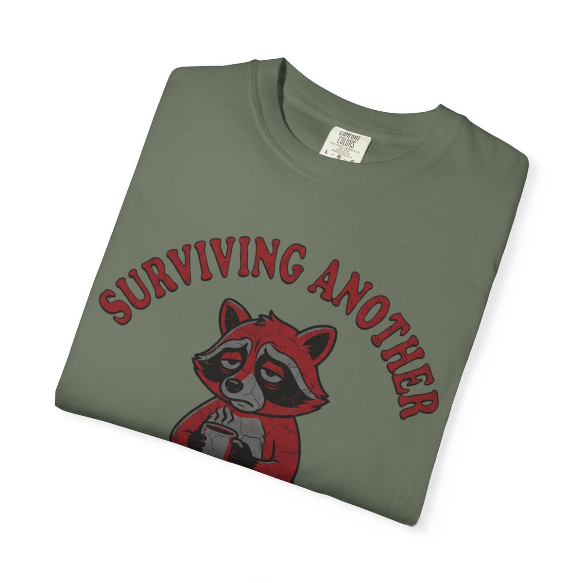 Surviving Another Meeting Unisex Garment-Dyed Tee