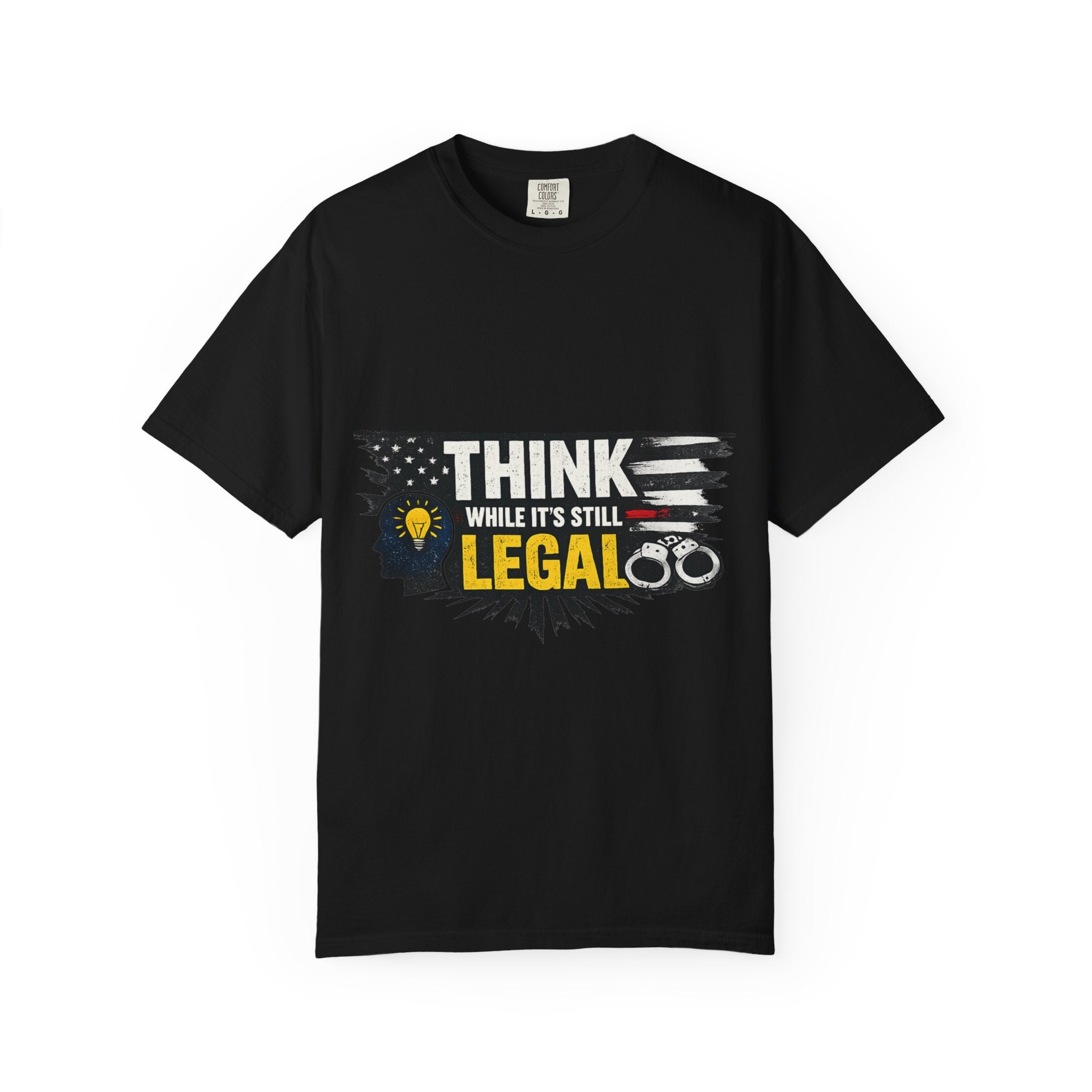 Think (Apparently It's Revolutionary) | Garment-Dyed Tee — AttitudeShirts