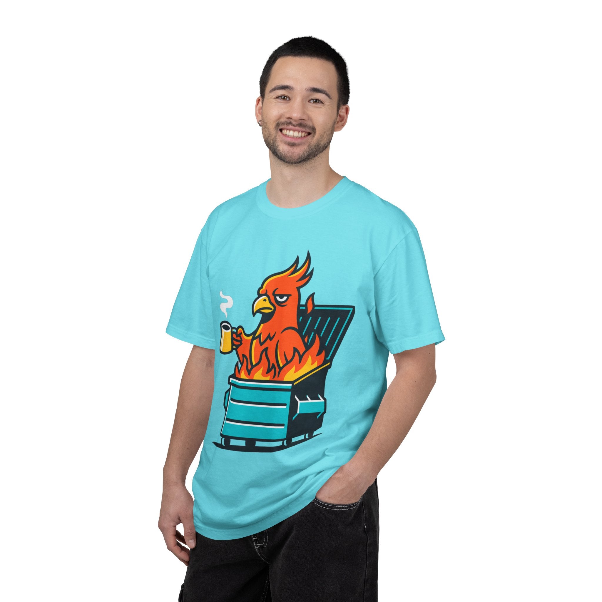 "Dumpster Fire" Unisex Garment-Dyed Tee