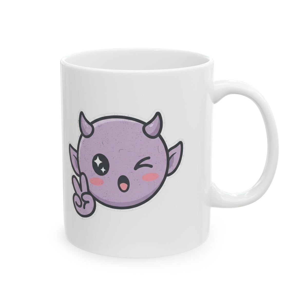 "Good Book Series He Called Them Out Of Me" White Ceramic Mug — Graphic