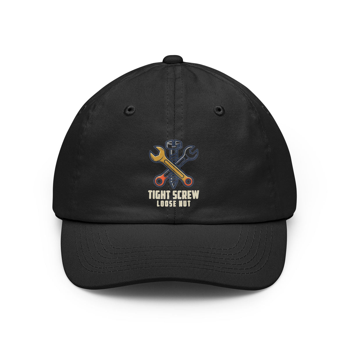 Color: Black | Tight Screw and a Loose Nut Dad Hat