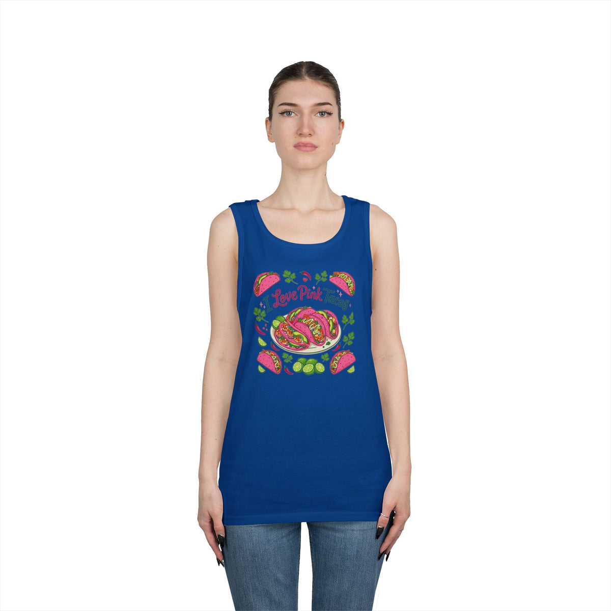 "I Love Pink Tacos" Tank Top