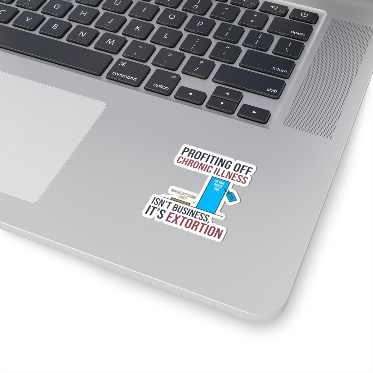 "Protest Series - Healthcare Is A Right" Sticker — Main