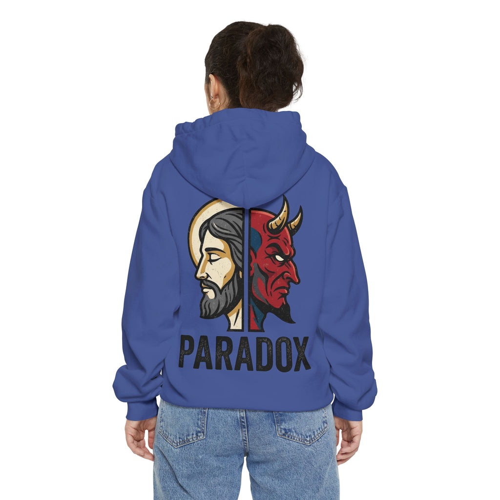 "Paradox" Garment-Dyed Hoodie