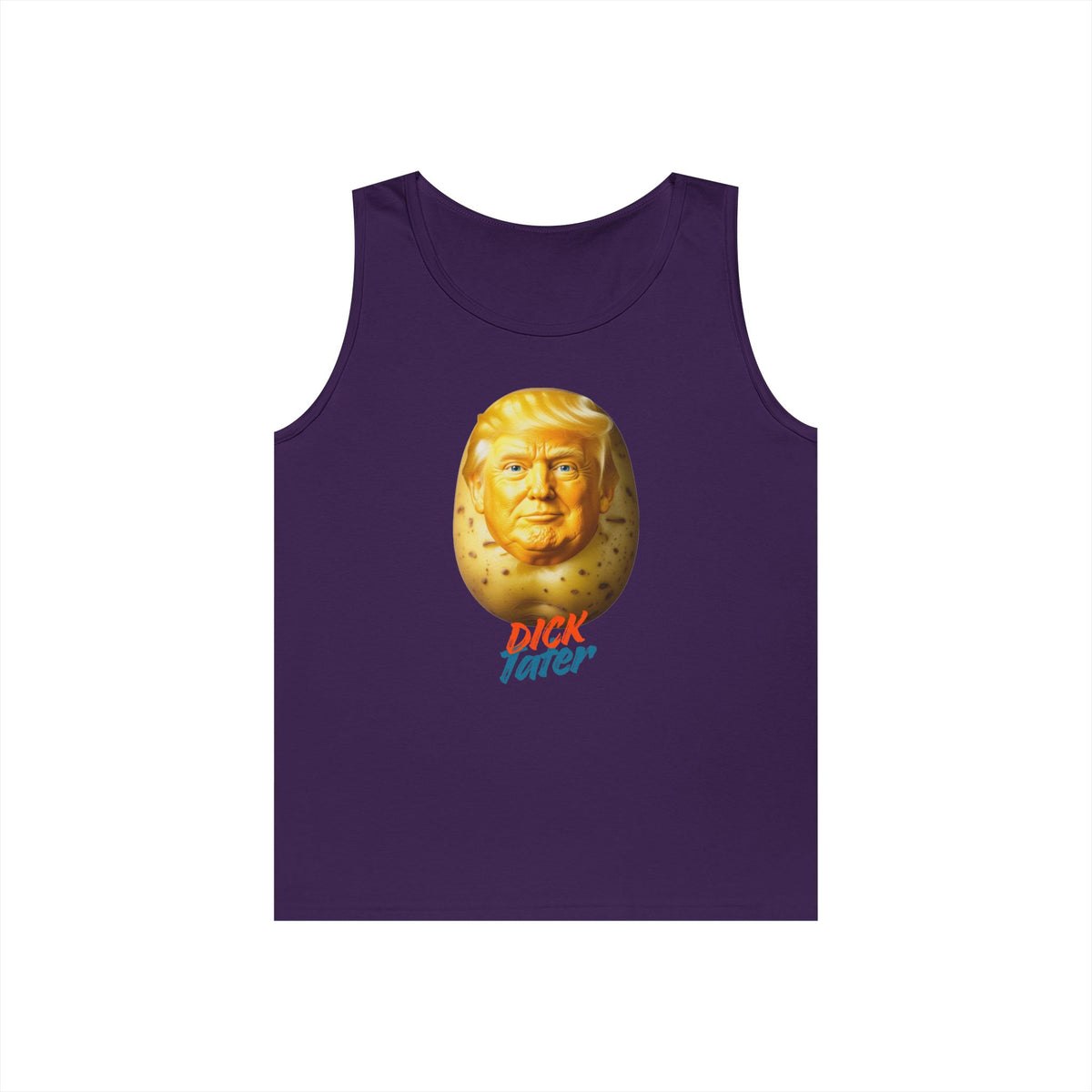 Color: Purple | Dick Tater Tank Top