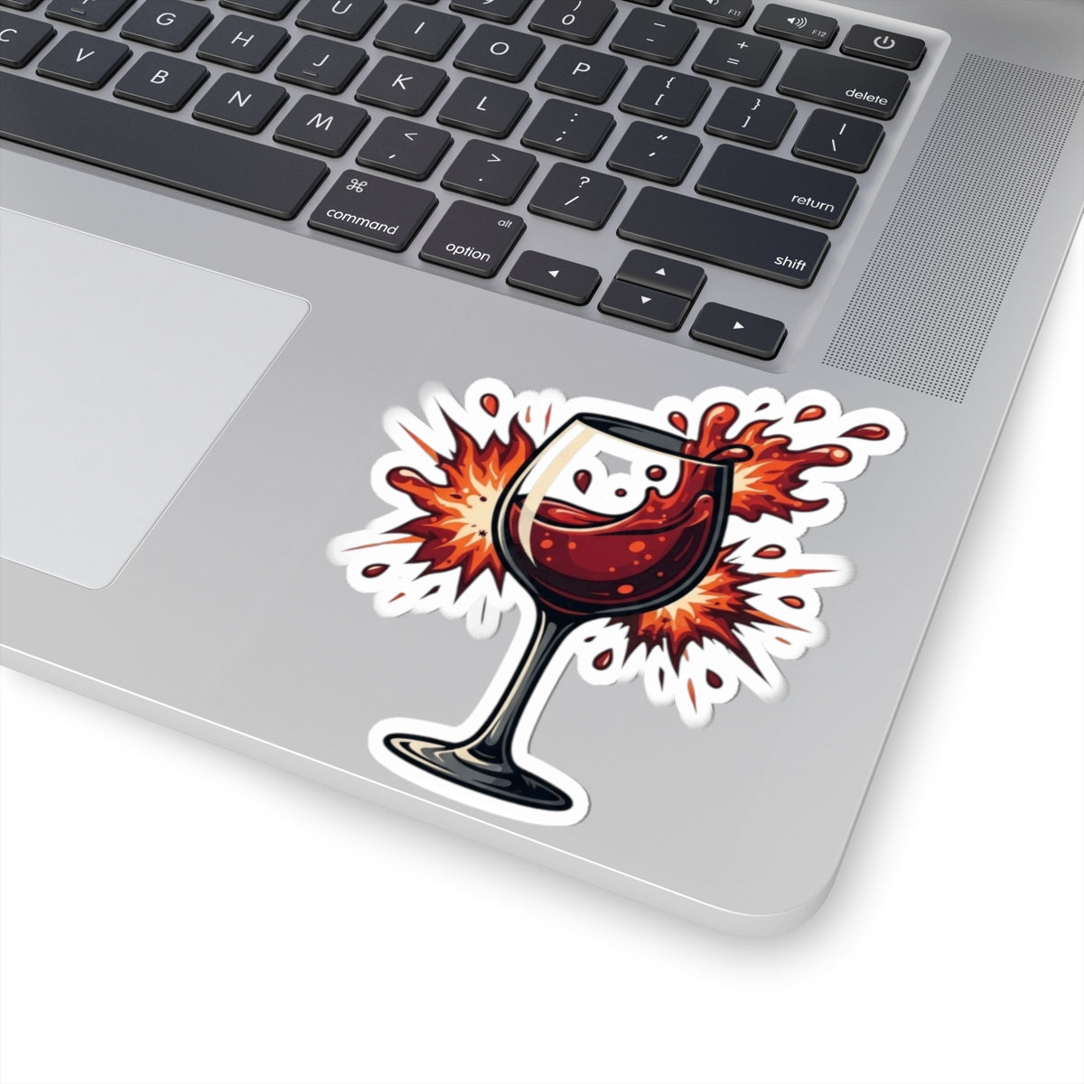 "Silent Night - Violent Wine Night" Sticker