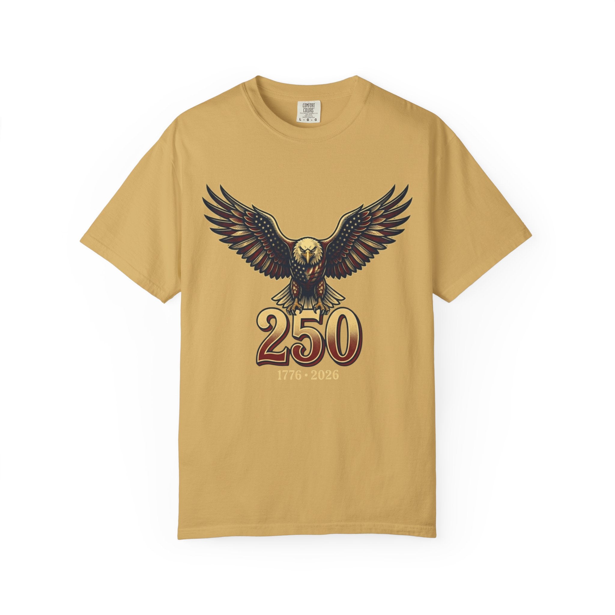 "USA Eagle 250 Years" Unisex Garment-Dyed Tee