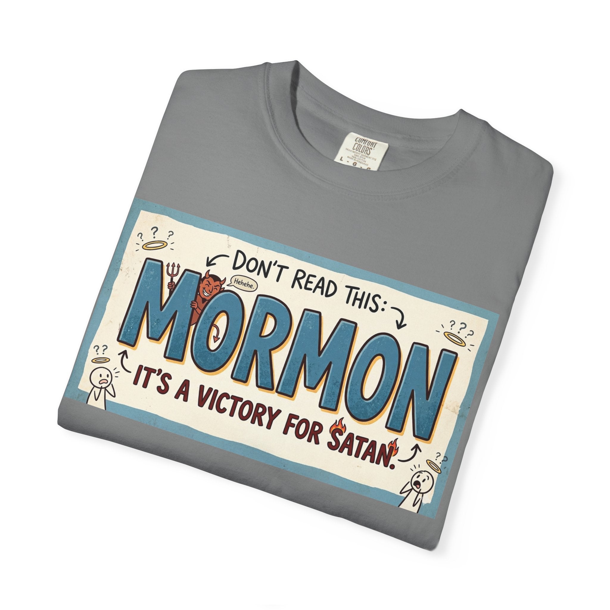 Devil's Dictionary: Mormon Edition | Garment-Dyed Tee — AttitudeShirts