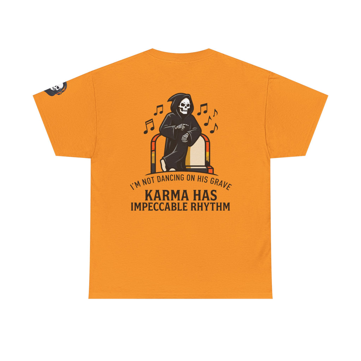 Color: Tennessee Orange | Dancing On Grave Premium Graphic Tee
