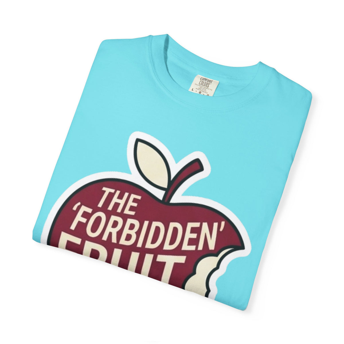 "Good Book Series Forbidden Fruit Tasted Better" Unisex Garment-Dyed Tee