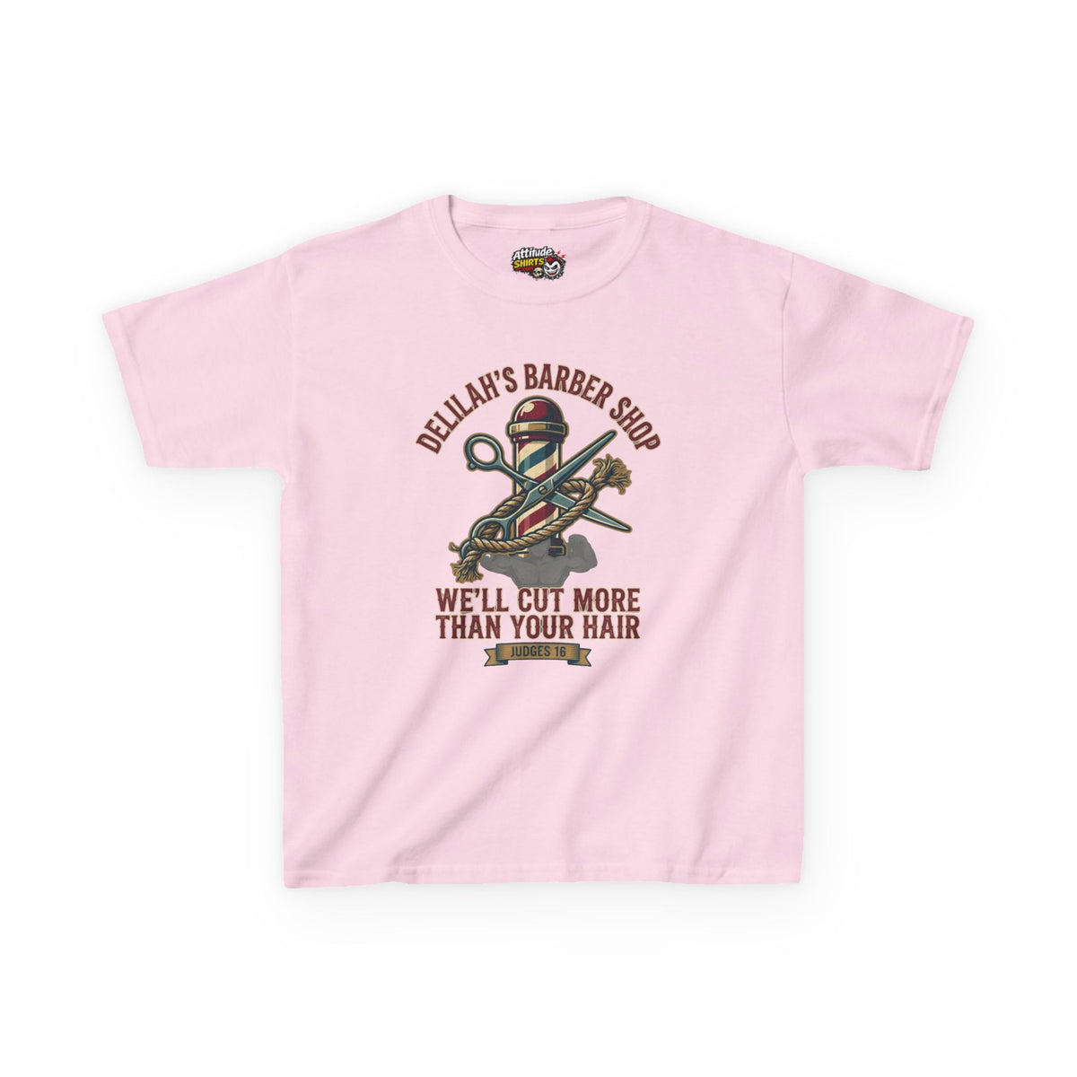 "Good Book Series Delilah's Barber Shop" Kids Tee