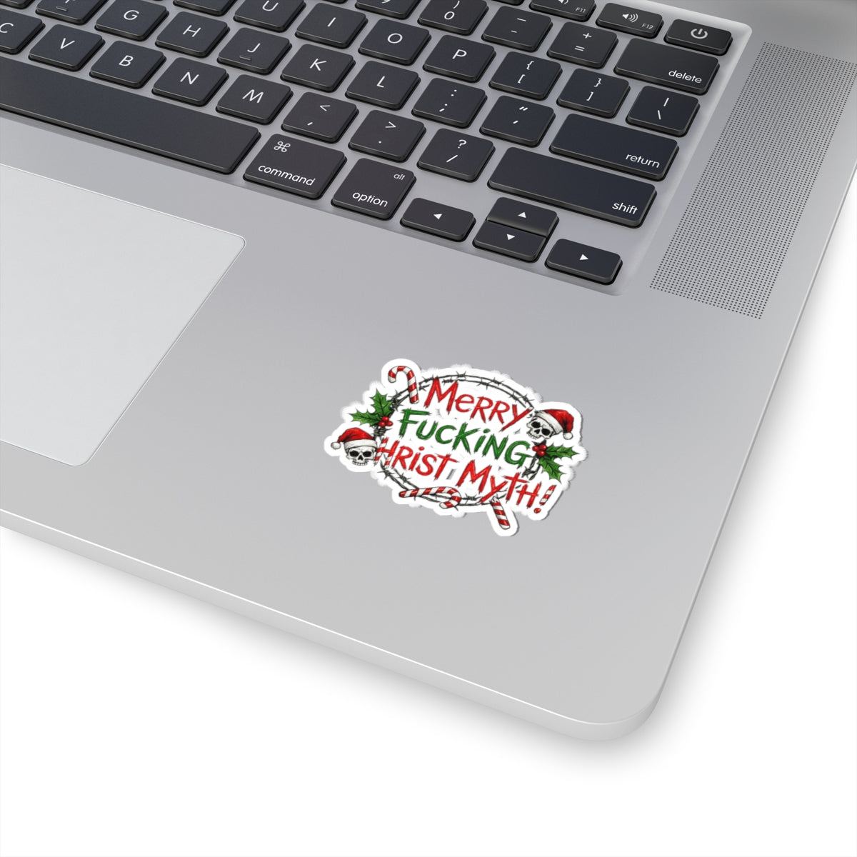 The Christ Myth Files | Kiss-Cut Sticker — AttitudeShirts