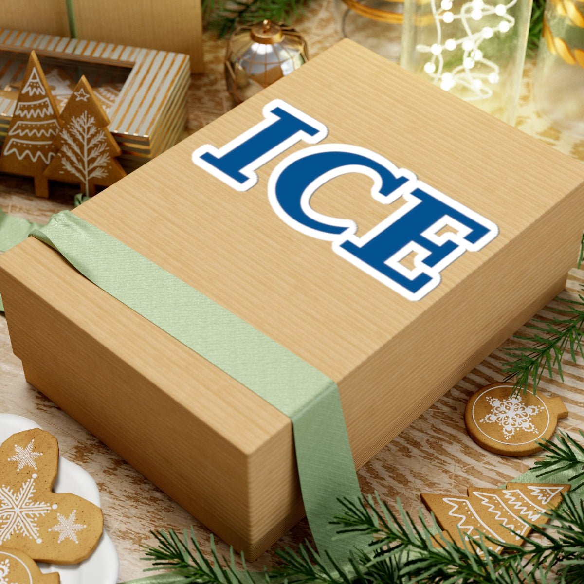 Cold As ICE | Kiss-Cut Sticker — AttitudeShirts