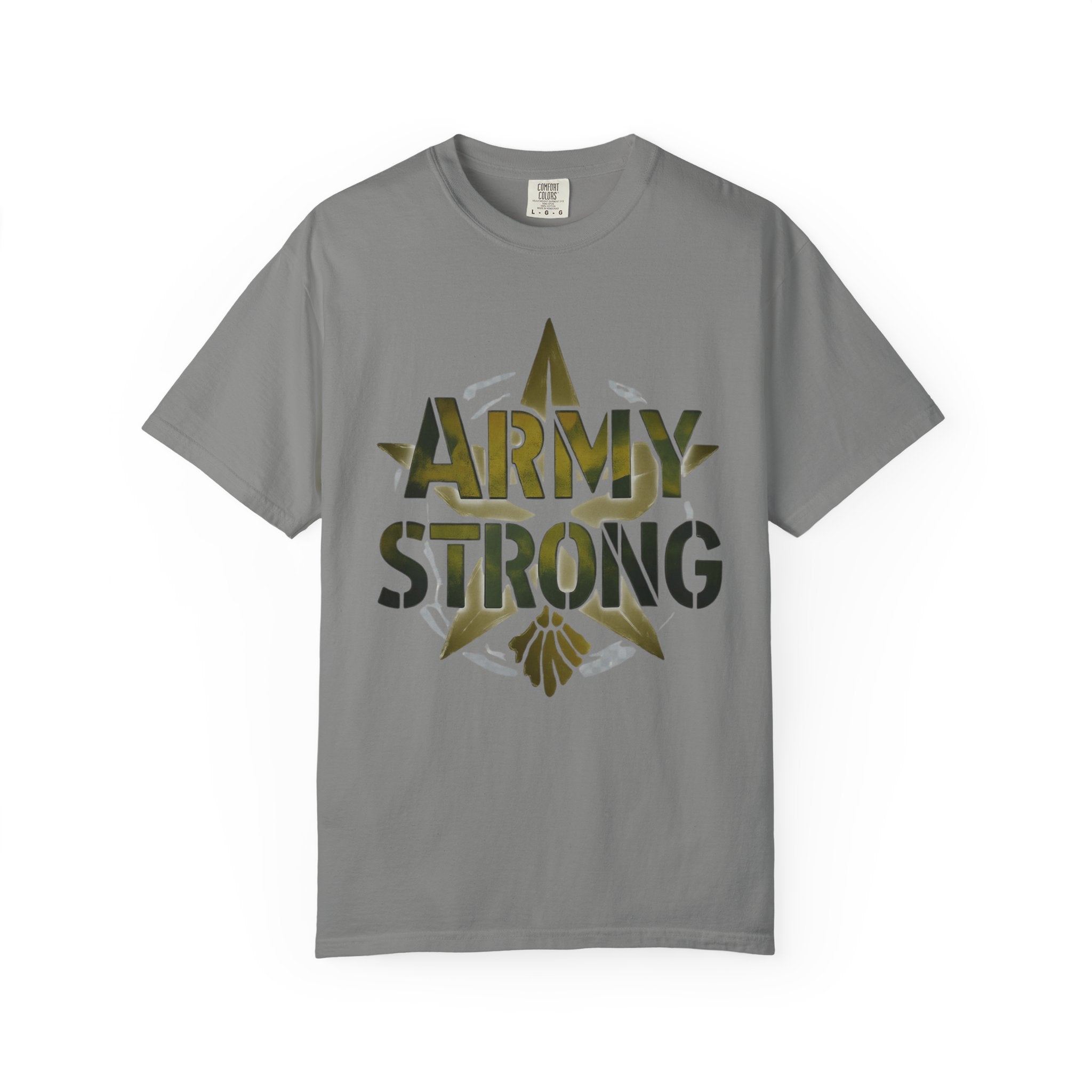 "Army Strong-2" Unisex Garment-Dyed T-shirt