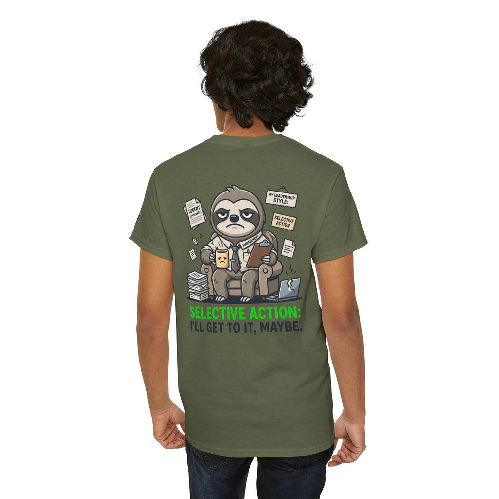 "Selective Action" Premium Graphic Tee