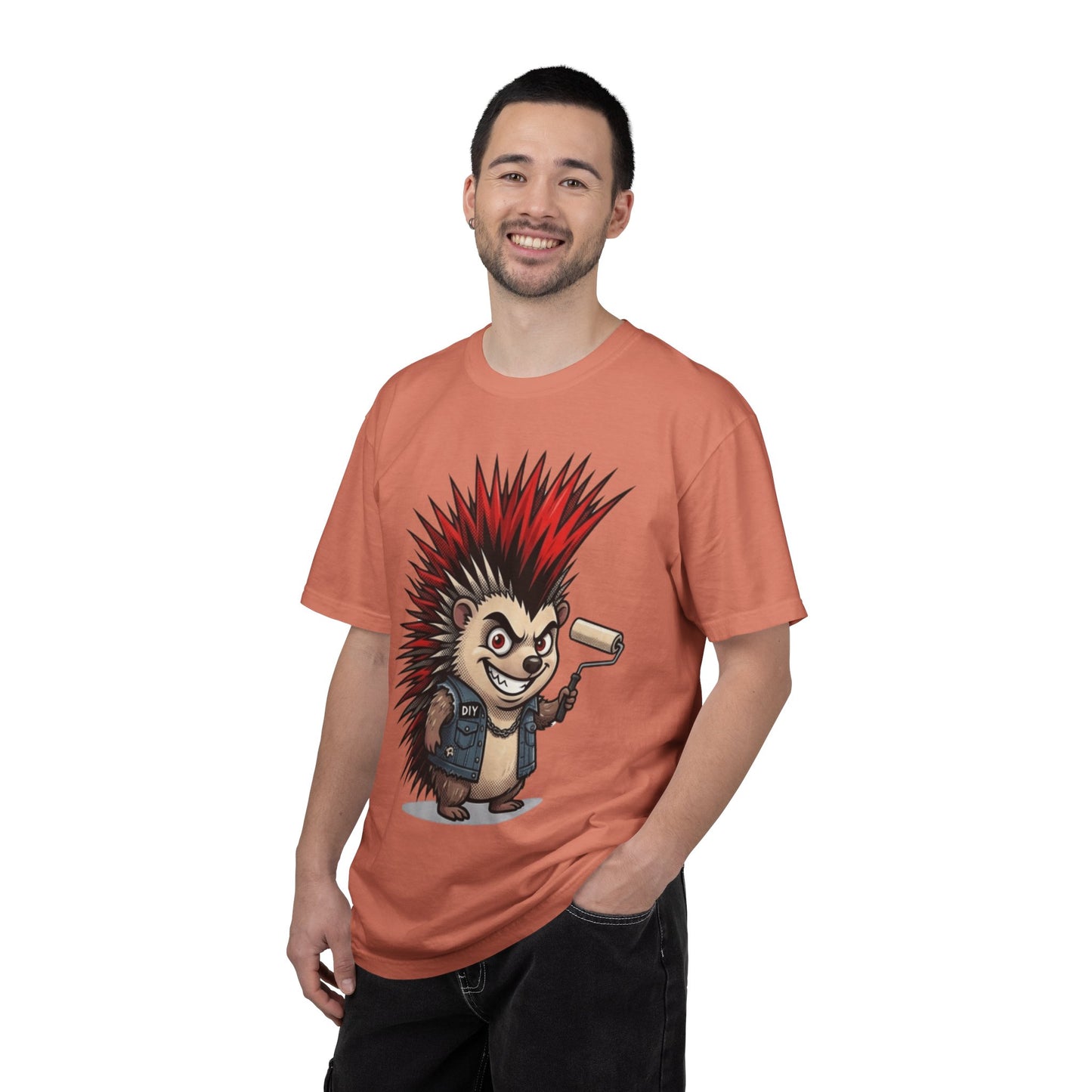 "Punkupine" Unisex Garment-Dyed Tee