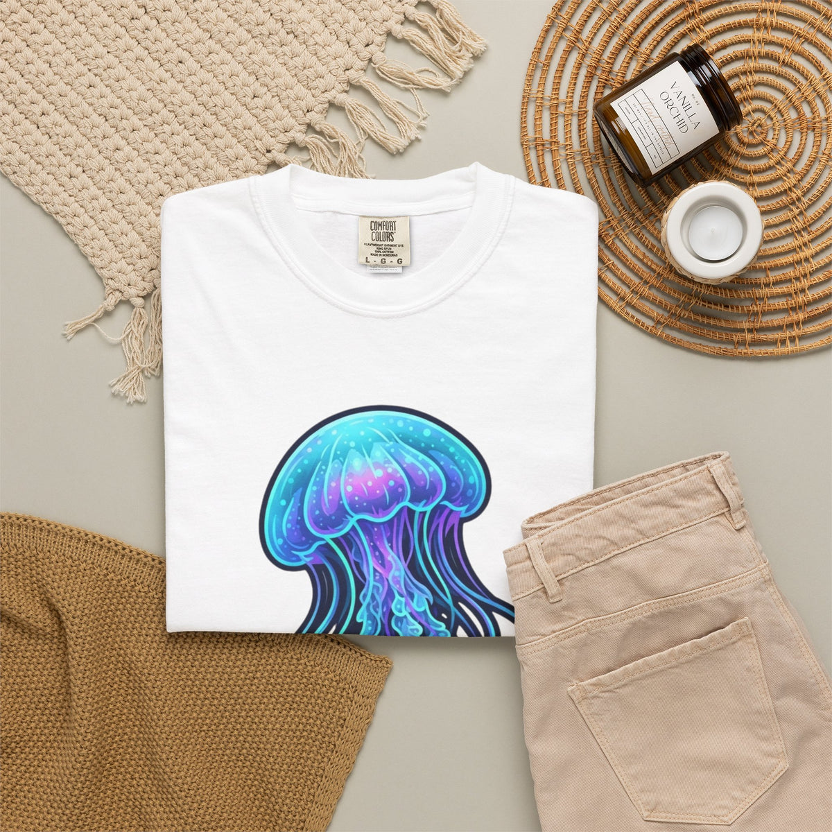 "Jelly Credible" Unisex Garment-Dyed Tee