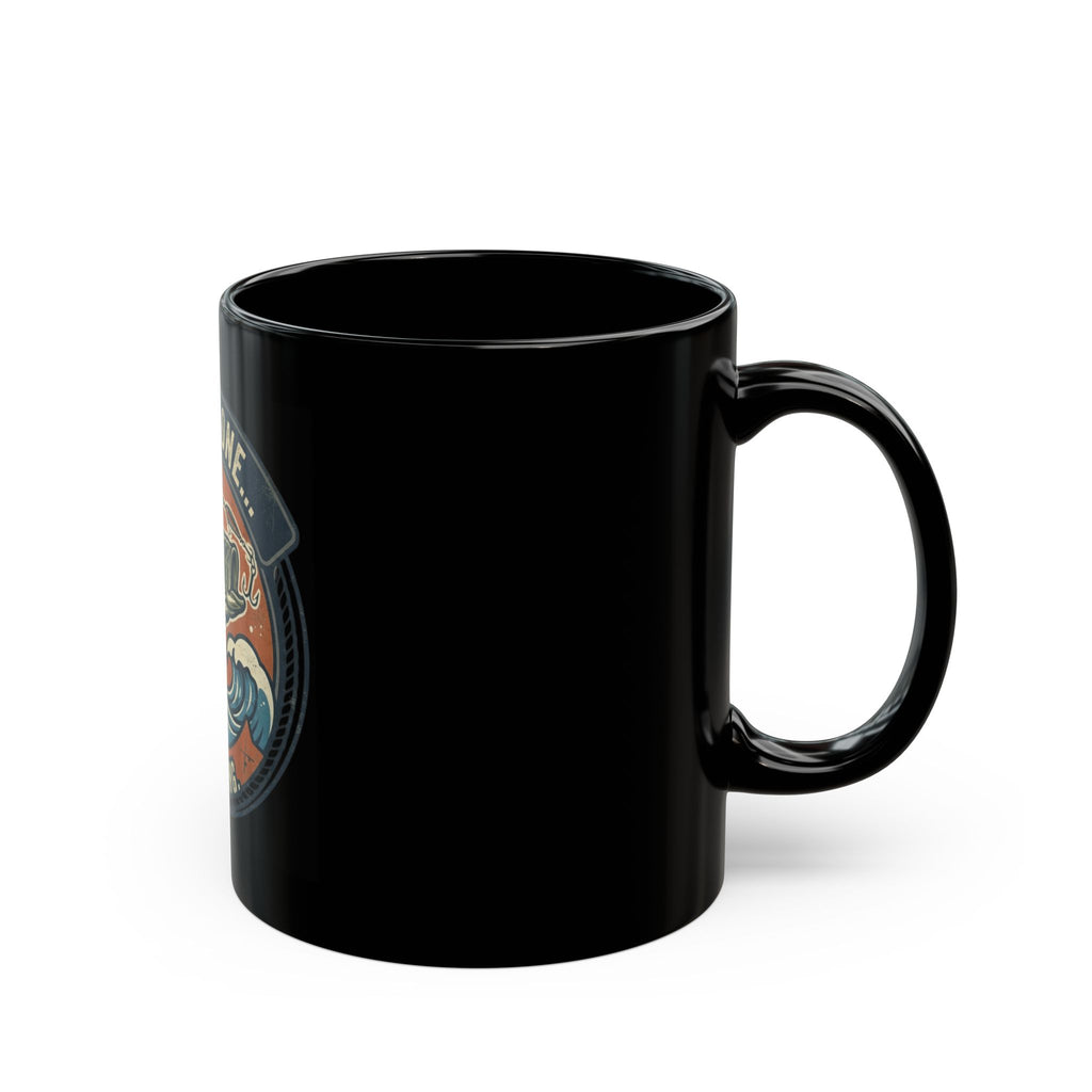 "Master Baiter" Black Ceramic Mug