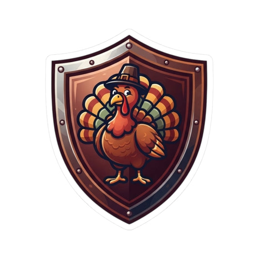 "My Thanksgiving Shield" Sticker