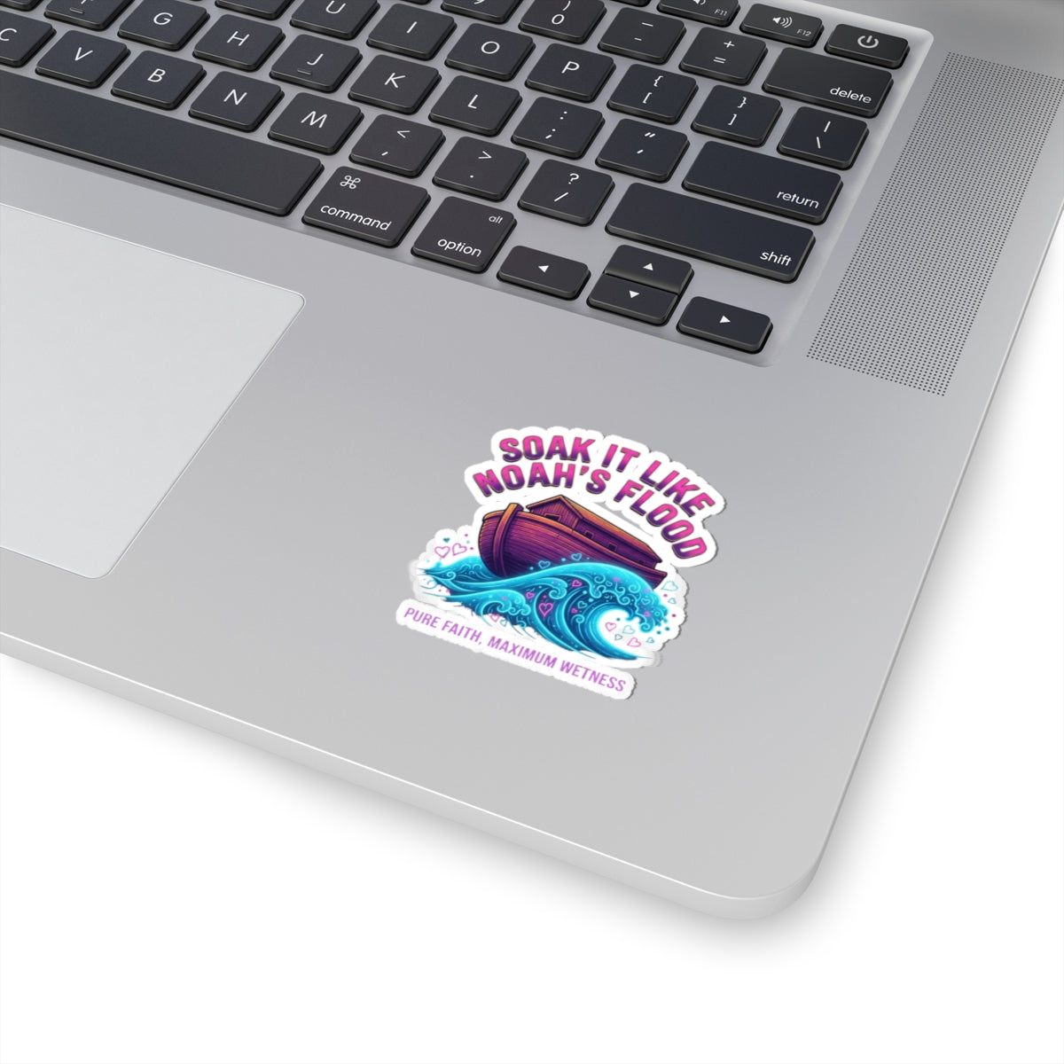 "Good Book Series Soak it Like Noah's Flood" Sticker — Main