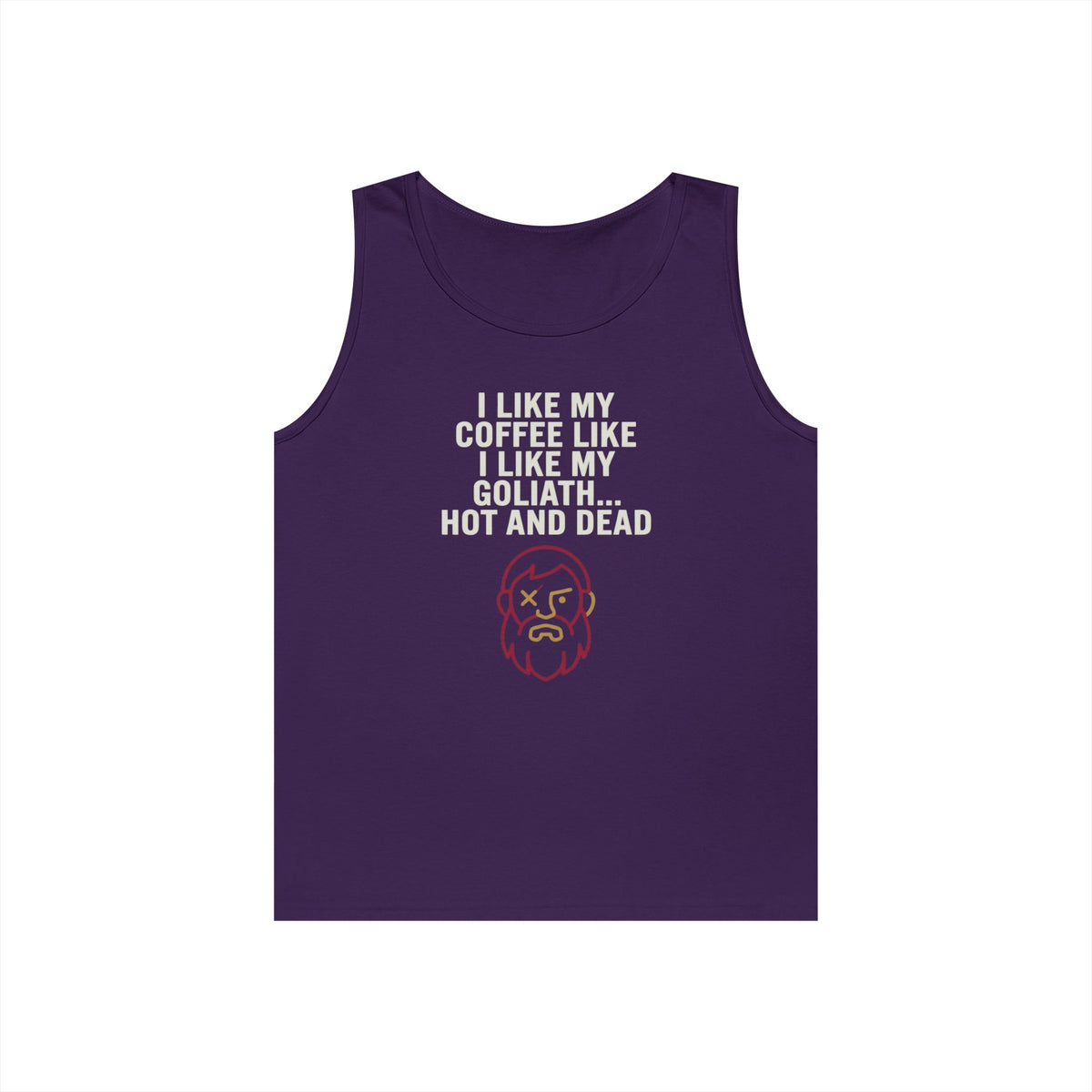 "Good Book Series Coffee Hot and Dead" Tank Top