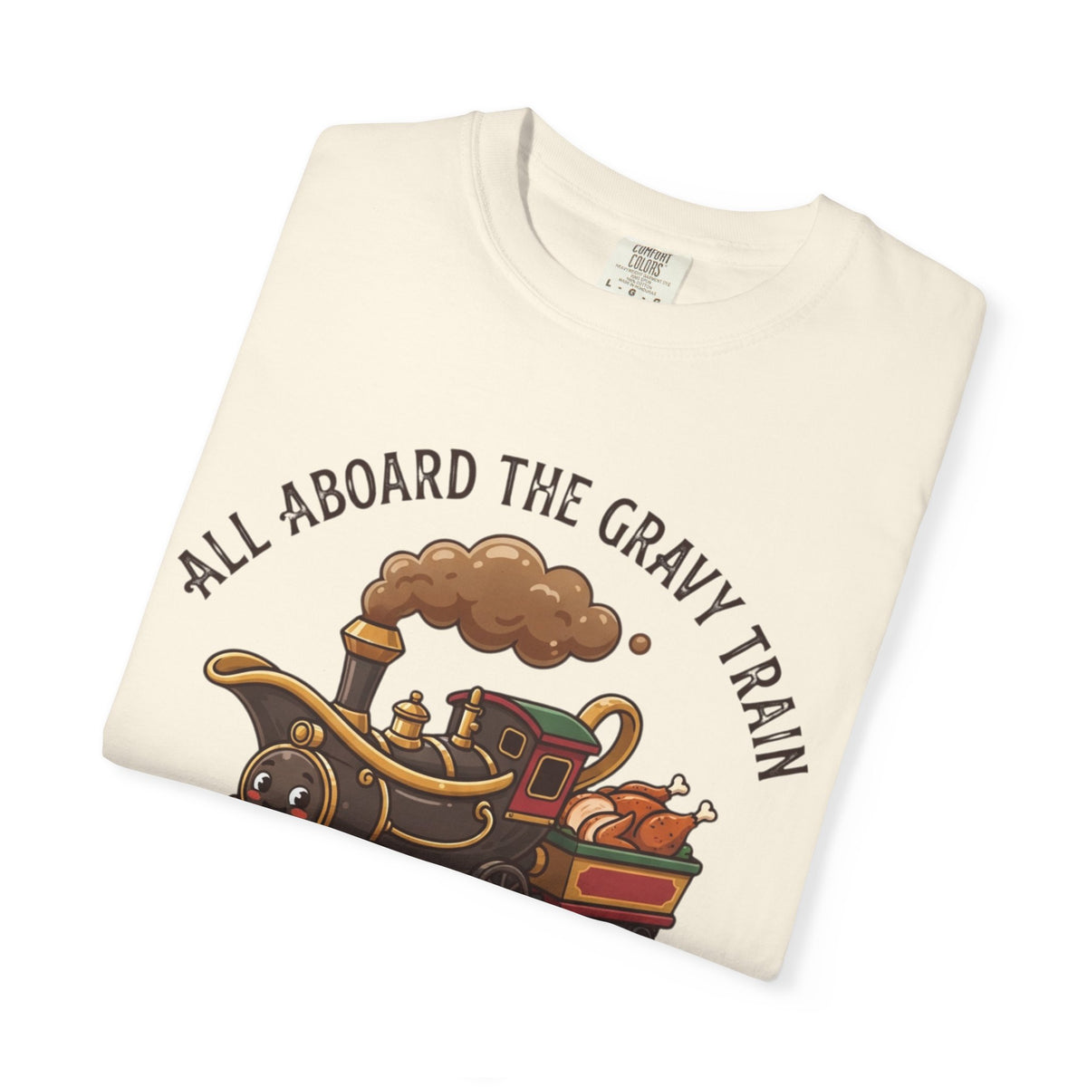 "Next Stop Food Coma" Unisex Garment-Dyed Tee