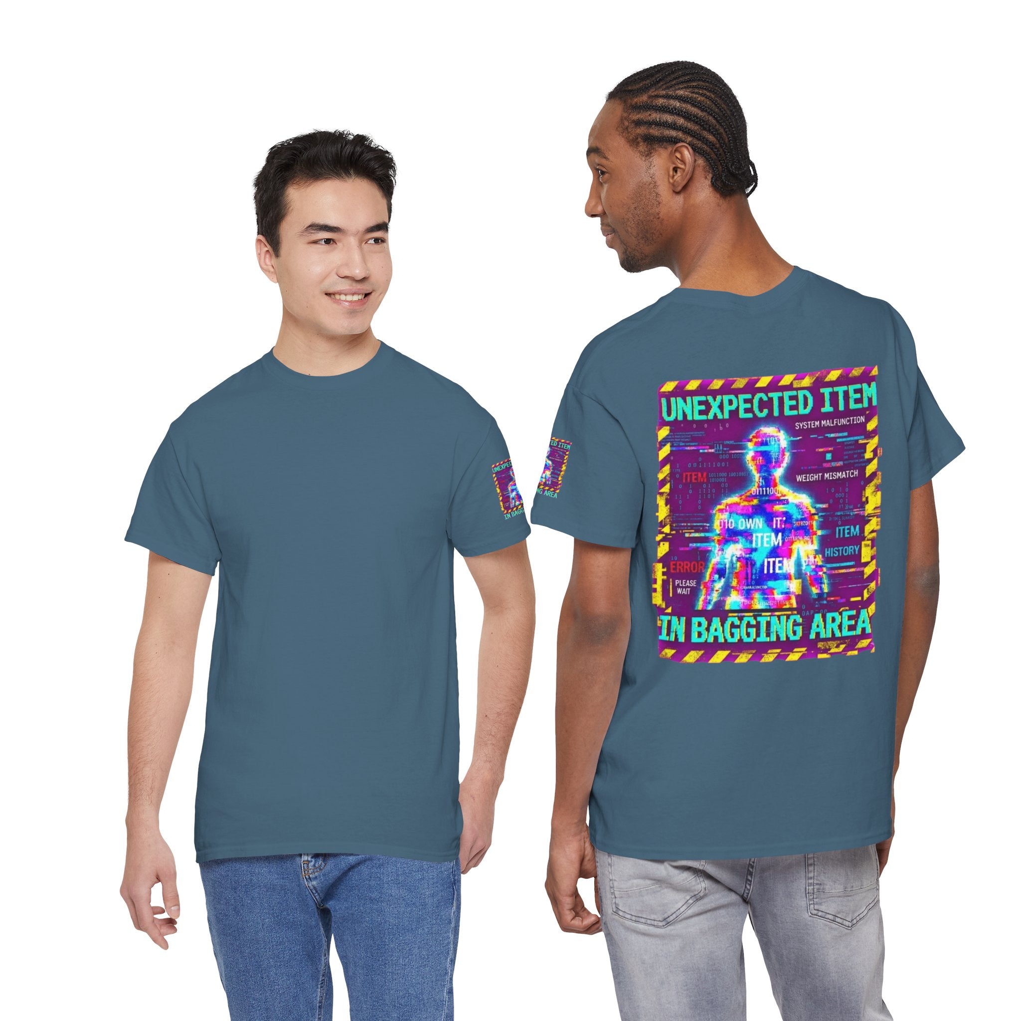 "Unexpected Item In Bagging Area" Premium Graphic Tee