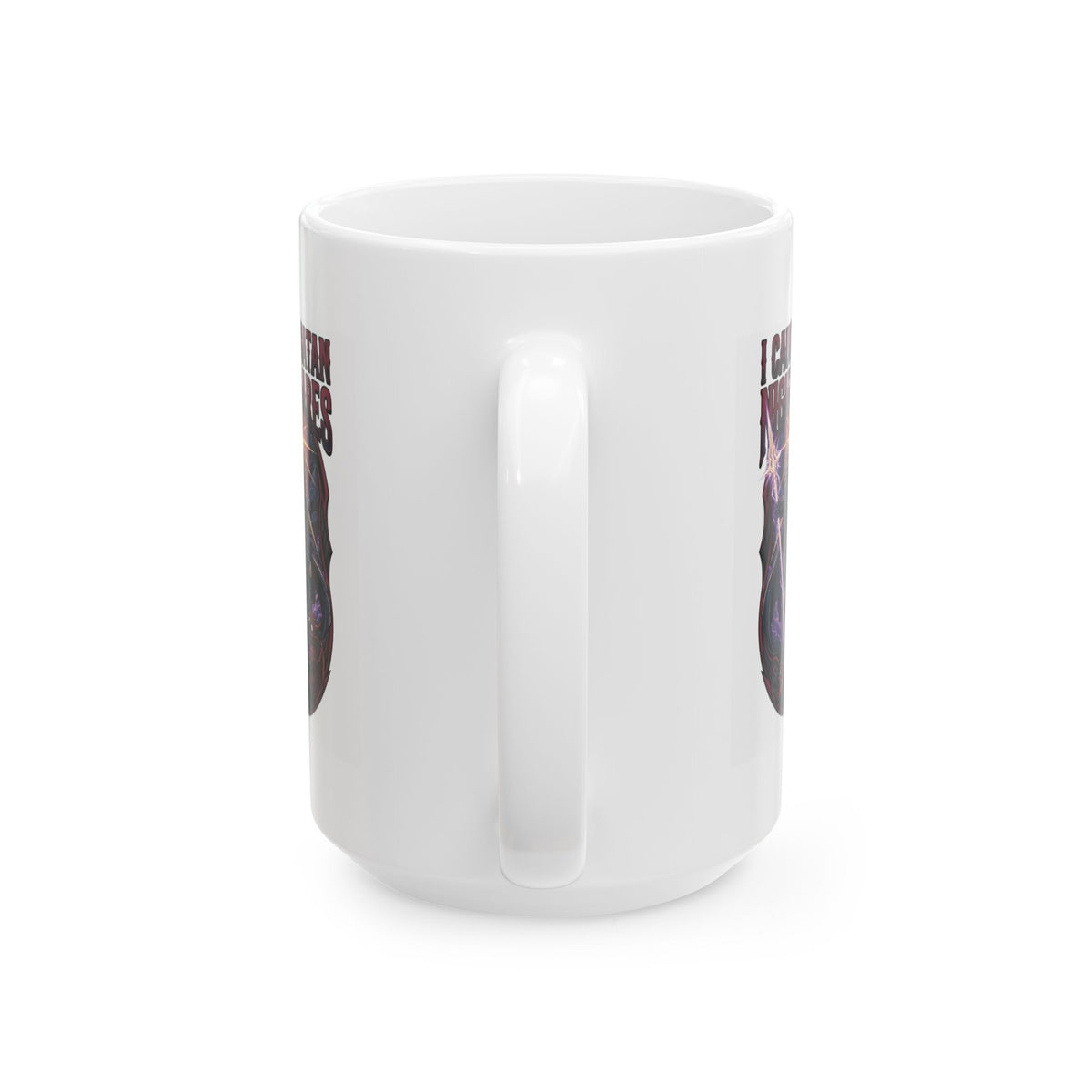"I Cause Satan Nightmares" White Ceramic Mug