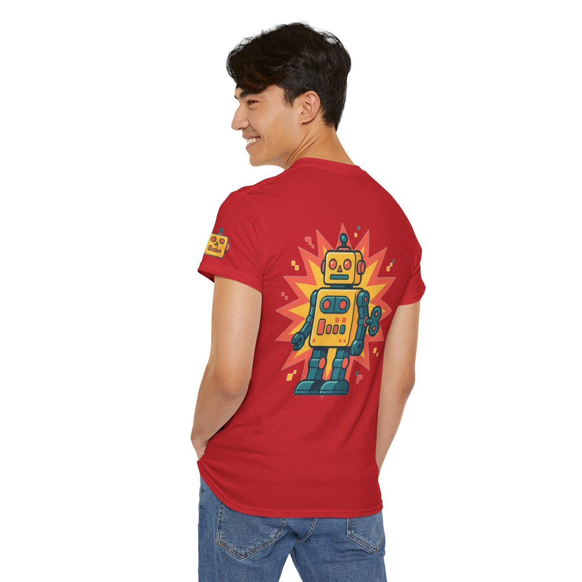 Color: Red | Toy Robot Premium Graphic Tee