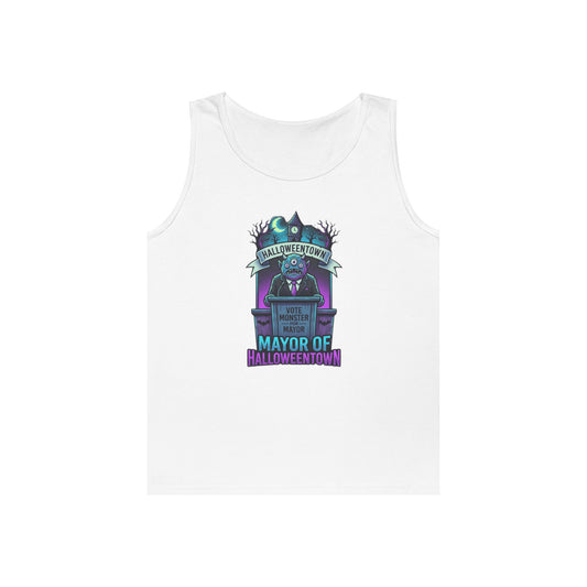 Color: White | Mayor Of Halloweentown Tank Top